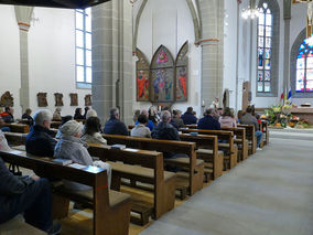 Familiengottesdienst zum Erntedankfest (Foto: Karl-Franz Thiede)